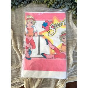 1990s CA Reed Stardancer table cover paper tablecloth vintage party supplies‎